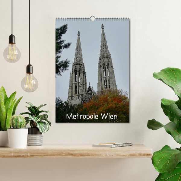 Produktbild: Metropole Wien (Wandkalender 2026 DIN A3 hoch), CALVENDO Monatskalender