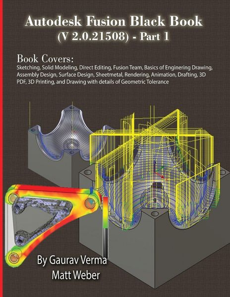 Produktbild: Autodesk Fusion Black Book (V 2.0.21508) Part 1