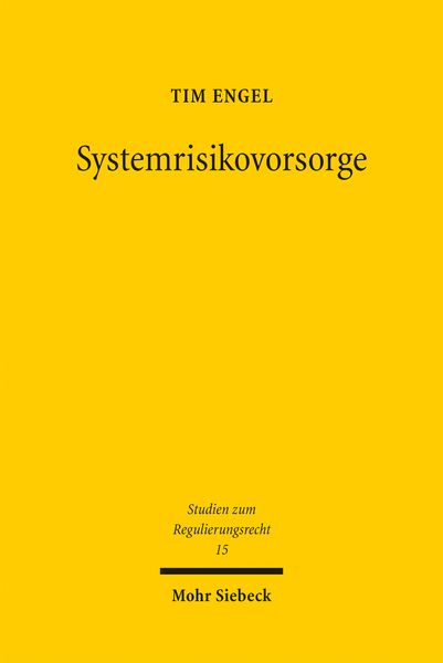 Produktbild: Systemrisikovorsorge