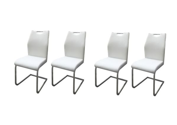 Produktbild: HTI-Living Schwingstuhl 4er-Set Nelly Cremewei&szlig; Schwingstuhl 4er-Set Nelly Cremewei&szlig;