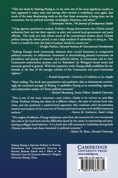 Produktbild: Inflation and Investment Controls in China