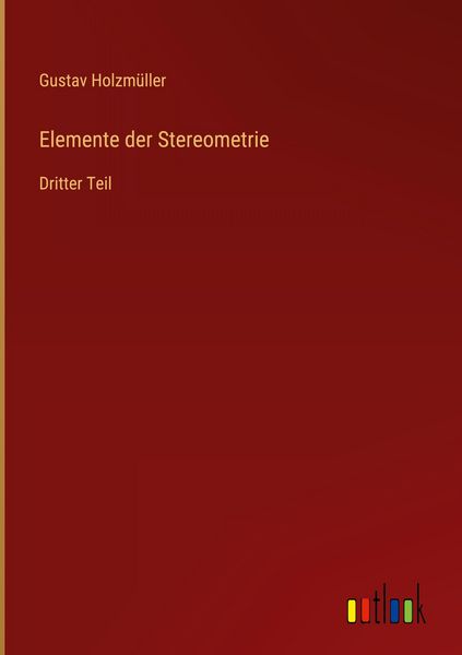 Produktbild: Elemente der Stereometrie