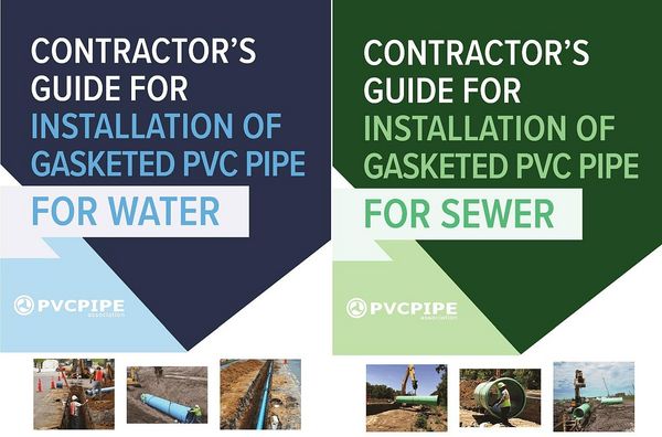 Produktbild: Contractor's Guide for Installation of Gasketed PVC Pipe for Water / for Sewer