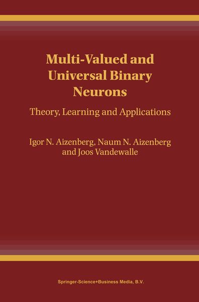 Produktbild: Multi-Valued and Universal Binary Neurons