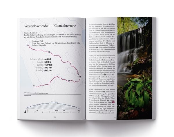 Produktbild: Kümmerly+Frey Raus und Wandern Zürich - Wanderführer