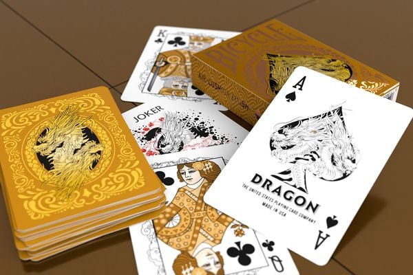 Produktbild: Bicycle Gold Dragon