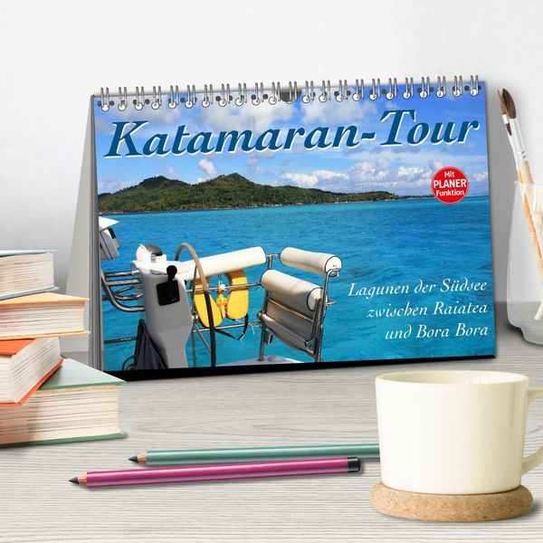 Produktbild: Katamaran-Tour (Tischkalender 2026 DIN A5 quer), CALVENDO Monatskalender