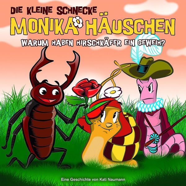 Produktbild: Die kleine Schnecke Monika H&auml;uschen - CD / 35: Warum haben Hirschk&auml;fer ein Geweih?
