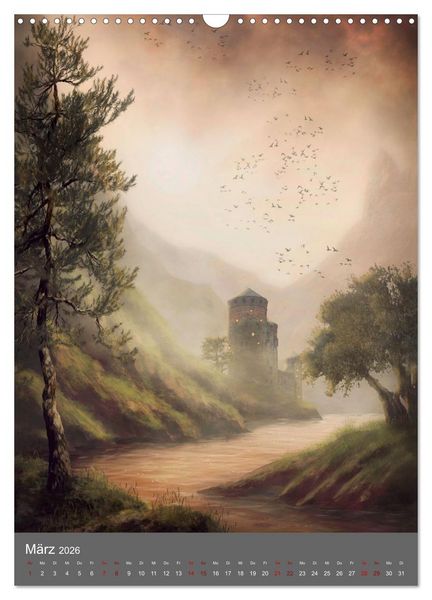 Produktbild: Das Grenzland (Wandkalender 2026 DIN A3 hoch), CALVENDO Monatskalender