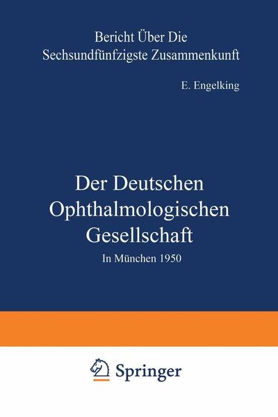 Produktbild: Der Deutschen Ophthalmologischen Gesellschaft