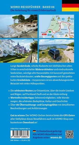 Produktbild: Entdeckertouren mit dem Wohnmobil Mecklenburg-Vorpommern Der Osten