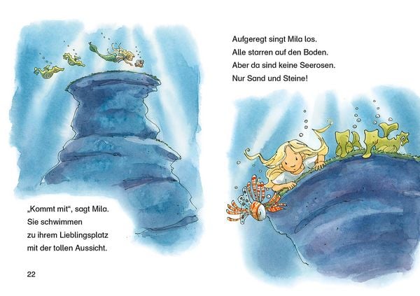 Produktbild: Lesel&ouml;wen 1. Klasse - Das Geheimnis des Meerm&auml;dchens