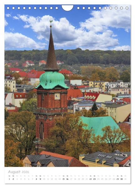 Produktbild: Ein Tag durch Schwerin (Wandkalender 2026 DIN A4 hoch), CALVENDO Monatskalender