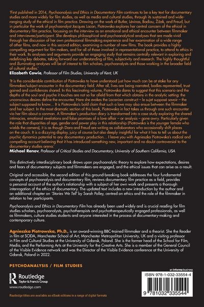 Produktbild: Psychoanalysis and Ethics in Documentary Film