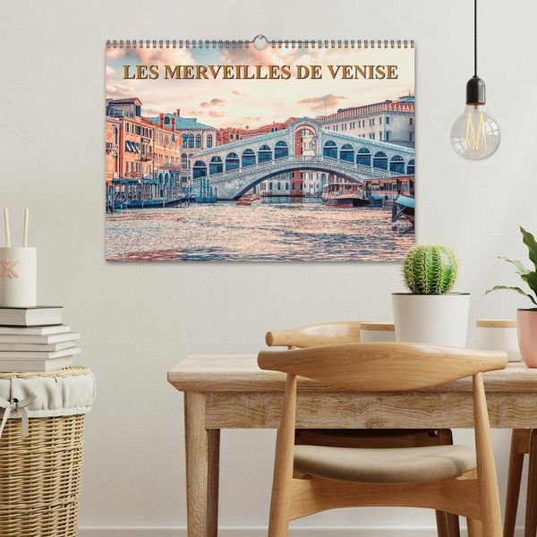 Produktbild: Les merveilles de Venise (Calendrier mural 2026 DIN A3 vertical), CALVENDO calendrier mensuel