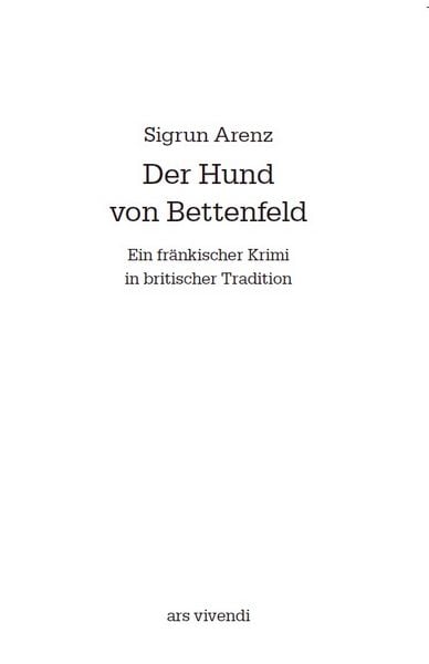 Produktbild: Der Hund von Bettenfeld