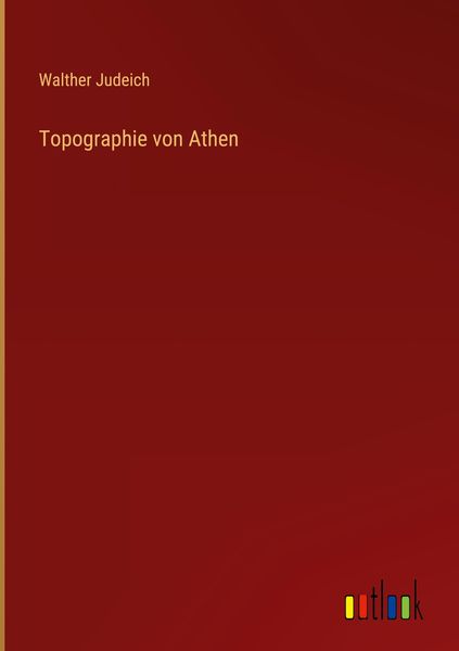 Produktbild: Topographie von Athen