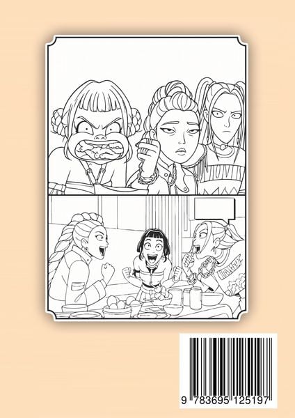 Produktbild: KPop Demon Hunters Coloring Book for Kids, Tweens, Teens, & Adults