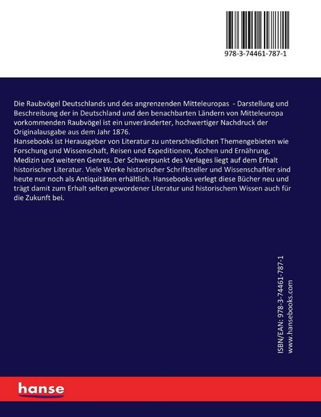 Produktbild: Die Raubv&ouml;gel Deutschlands und des angrenzenden Mitteleuropas