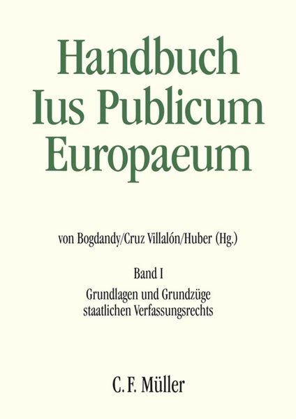 Produktbild: Handbuch Ius Publicum Europaeum