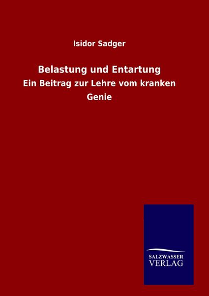 Produktbild: Belastung und Entartung