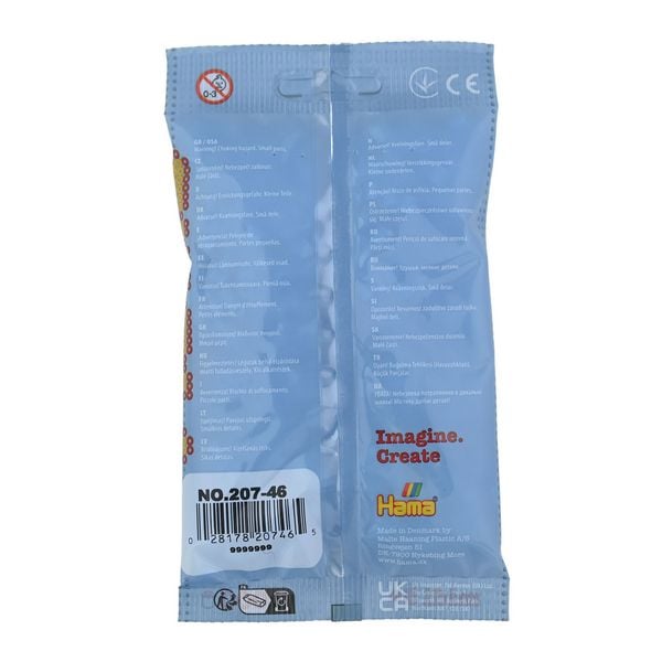 Produktbild: Hama&reg; B&uuml;gelperlen Midi - Pastell Blau 1000 Perlen.