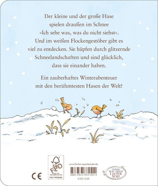 Produktbild: Wei&szlig;t du eigentlich, wie lieb ich dich hab? ... wenn die Schneeflocken fallen
