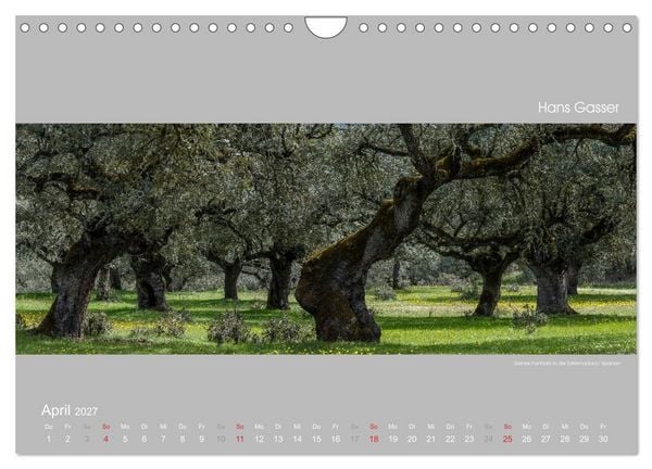 Produktbild: GROSSARTIGE LANDSCHAFTEN 2027 (Wandkalender 2027 DIN A4 quer), CALVENDO Monatskalender