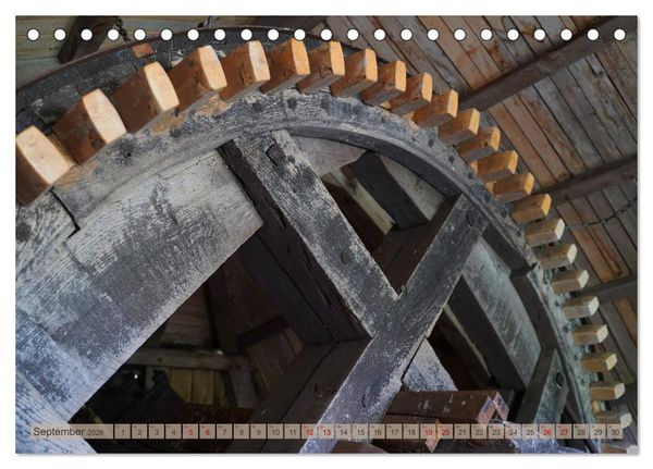 Produktbild: Faszination Wall-Holl&auml;nder Greftm&uuml;hle in Nordhemmern (Tischkalender 2026 DIN A5 quer), CALVENDO Monatskalender