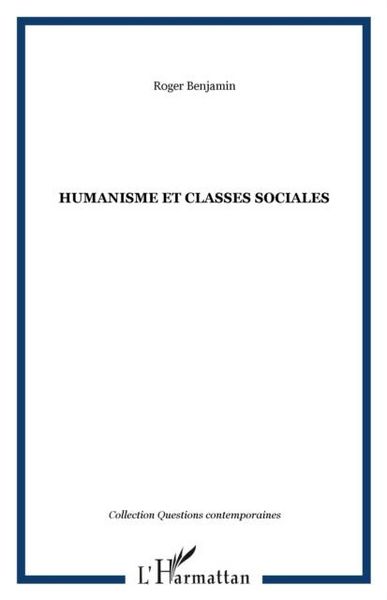 Produktbild: Humanisme et classes sociales
