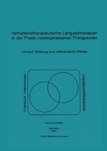 Produktbild: Verhaltenstherapeutische Langzeittherapien in der Praxis niedergelassener Therapeuten