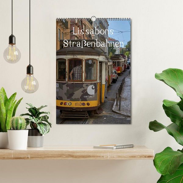 Produktbild: Lissabons Stra&szlig;enbahnen (Wandkalender 2026 DIN A3 hoch), CALVENDO Monatskalender