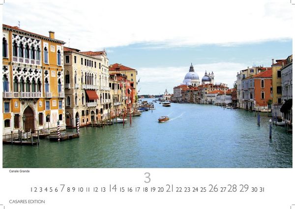 Produktbild: Venedig Kalender 2027 &ndash; Wandkalender | Fotokalender Italien 24x35 &ndash; mit malerischen Fotos von Venedig , Italien