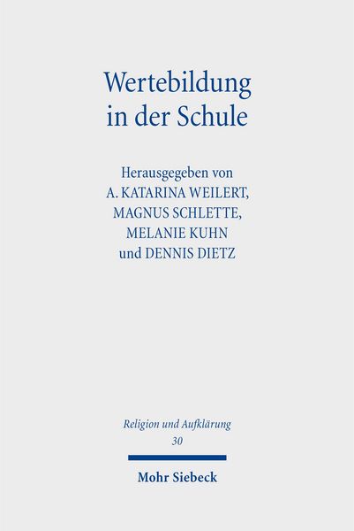 Produktbild: Wertebildung in der Schule