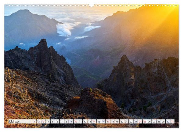 Produktbild: La Palma - La Isla Bonita - Kanarische Inseln (Wandkalender 2026 DIN A2 quer), CALVENDO Monatskalender