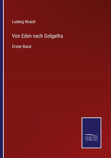 Produktbild: Von Eden nach Golgatha