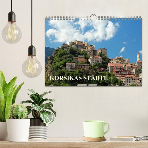 Produktbild: Korsikas St&auml;dte (Wandkalender 2027 DIN A4 quer), CALVENDO Monatskalender