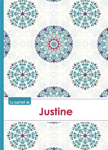 Produktbild: Le carnet de justine lignes, 96p,