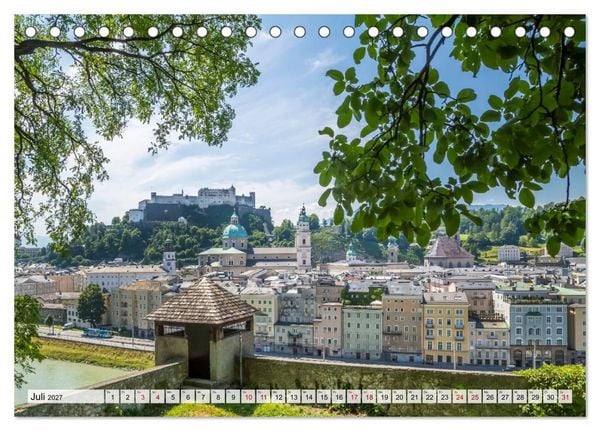 Produktbild: Historischer Charme Europas (Tischkalender 2027 DIN A5 quer), CALVENDO Monatskalender