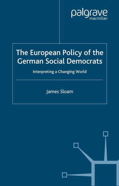 Produktbild: The European Policy of the German Social Democrats