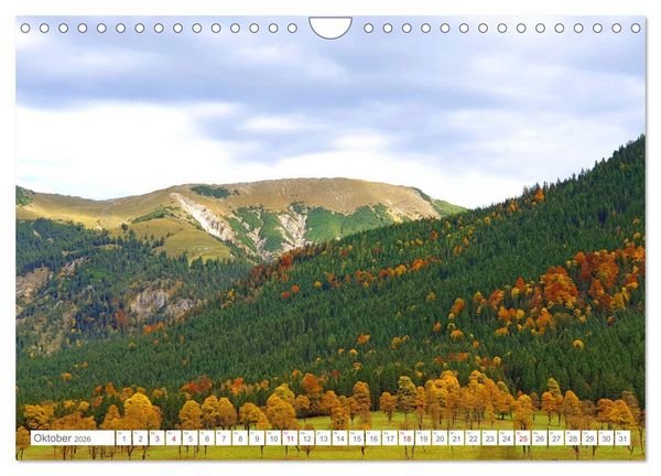 Produktbild: Indian Summer in der Eng - Das Naturdenkmal Gro&szlig;er Ahornboden (Wandkalender 2026 DIN A4 quer), CALVENDO Monatskalender