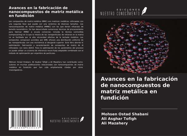 Produktbild: Avances en la fabricaci&oacute;n de nanocompuestos de matriz met&aacute;lica en fundici&oacute;n