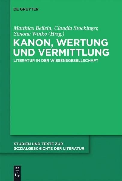 Produktbild: Kanon, Wertung und Vermittlung