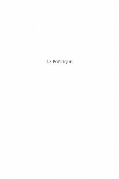 Produktbild: Poetique La