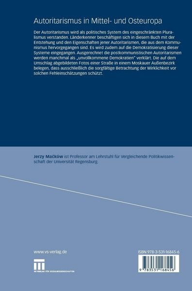 Produktbild: Autoritarismus in Mittel- und Osteuropa