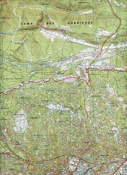Produktbild: N&icirc;mes Beaucaire 1:25 000