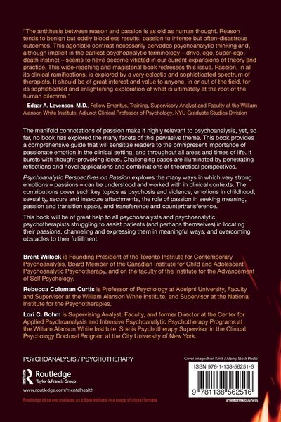 Produktbild: Psychoanalytic Perspectives on Passion
