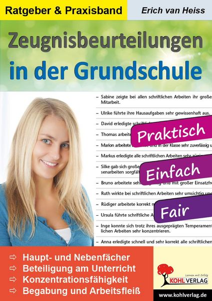Produktbild: Zeugnisschreiben in der Grundschule