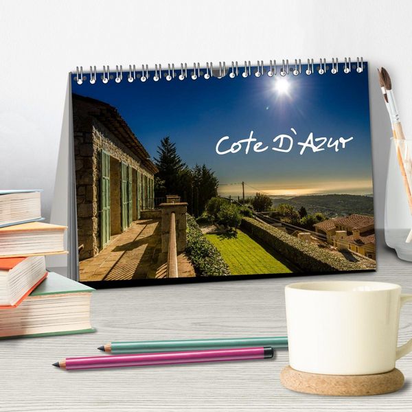 Produktbild: Cote D`Azur (Tischkalender 2026 DIN A5 quer), CALVENDO Monatskalender