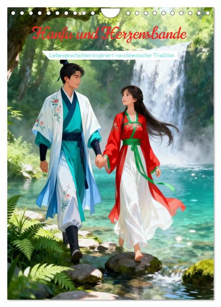 Produktbild: Hanfu und Herzensbande (Wandkalender 2027 DIN A4 hoch), CALVENDO Monatskalender